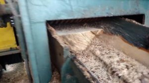 Wood chips machine. Большая дробилка для щепы. Serhulya TV