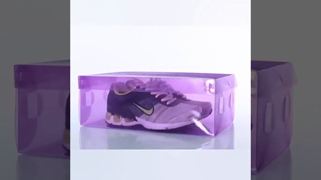 Пластиковая коробка, органайзер для хранения обуви и ? смотреть онлайн