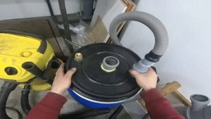 Циклонный фильтр и установка обеспыливания  абразива