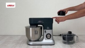 Распаковка кухонного комбайна / Unpacking of food processer ARESA AR-171