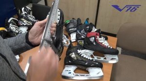 Профессиональные хоккейные коньки Bauer, CCM, TRUE, V76 жёстко