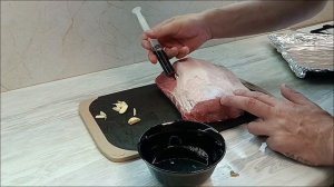 Сочный карбонад в духовке.