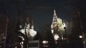 Храм на Песках. Тот самый дворик в арбатских переулках.