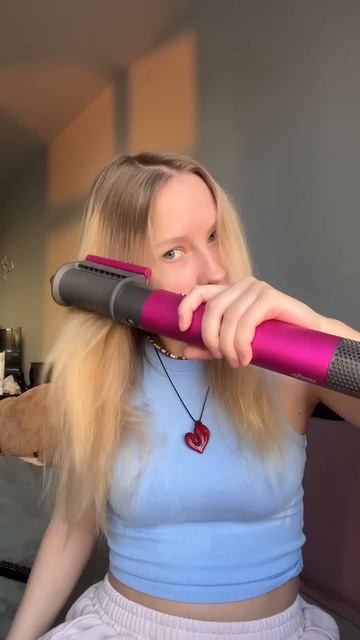Убрать пушистость Дайсоном #дайсон#бьюти #укладкаволо