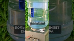 Замена и установка бутыли в напольном кулере для воды