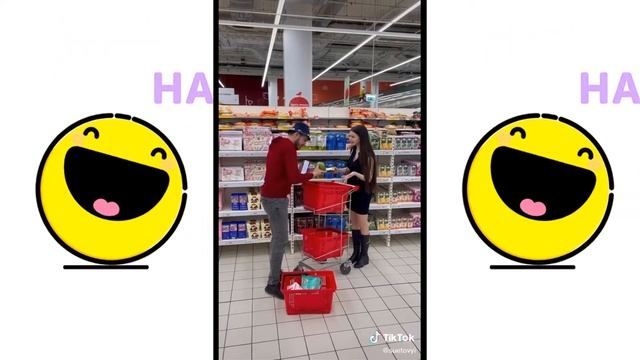 Подкидываю еду пранк в магазине 😄Лучший прикол 2022😎 из тик тока 😎 я ржал полчаса😎LikeFames смотреть онлайн