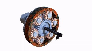 Планетарный редуктор! 3D animation ! Learning the Blender Program