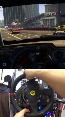 Race Driver GRID на РУЛЕ #shorts
