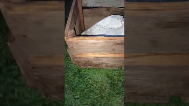 Как сделать большую деревянную клумбу-гаршок. смотреть онлайн