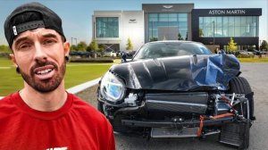 I RETURNED MY WRECKED DB12 BACK TO ASTON MARTIN