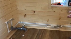 Дача, колодец, водоснабжение, санузел. Завели воду в дом, сделали туалет и горячую воду