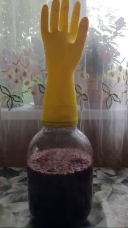 Наливка из чёрной смородины