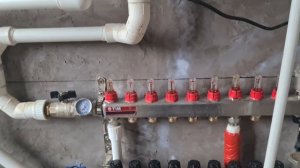 Система отопления ч.1 #теплыйпол #гидрострелка #котел #?