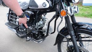 Мопед VEGA 2, в черном исполнении. Сравнение с VEGA 1.