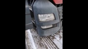 Замена лампочки ближнего света на Мане TGX