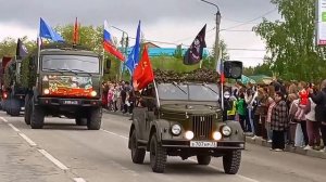 Парад Победы в Димитровграде Ульяновская область-9.05.2025 год.