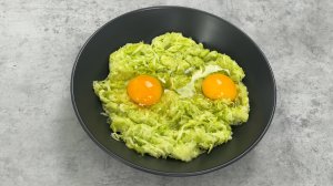 Так КАБАЧКИ вы еще НЕ ГОТОВИЛИ! Беру кабачки и 2 яйца, готовлю вкусный ужин из простых ингредиентов