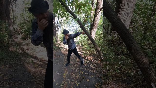 Перенос веса тела в ударах руками. смотреть онлайн