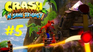 Скользкий подъем! - Crash Bandicoot N. Sane Trilogy Прохождение #5