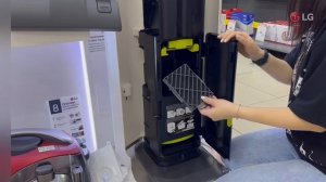 Как ухаживать за беспроводным  пылесосом LG A9T-ULTRA