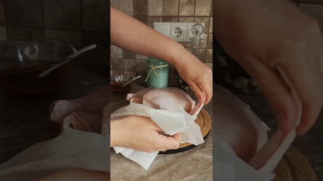 Цыпленок с апельсинами в аэрогриле