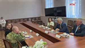 Ветеранам СВО вручили Благодарность от Госсобрания