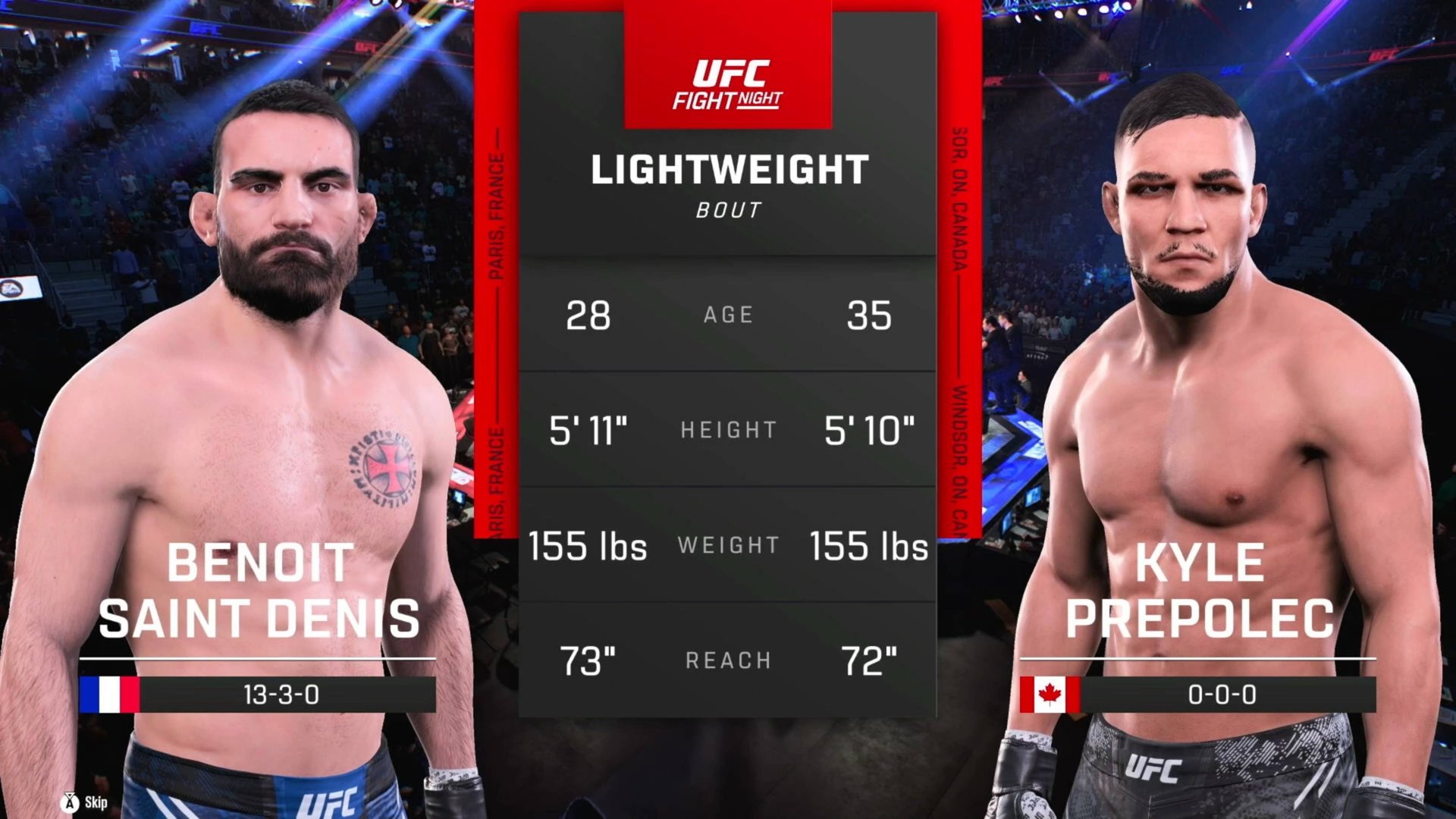 Бенуа Сен-Дени VS Кайл Преполец смотреть онлайн