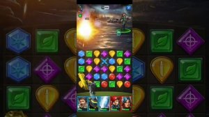 Puzzle Combat, турнир бустер усилений, 3* без жёлтых, день 5ый