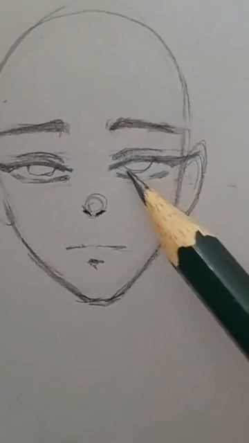 рисунок лица #рисунок #shorts смотреть онлайн