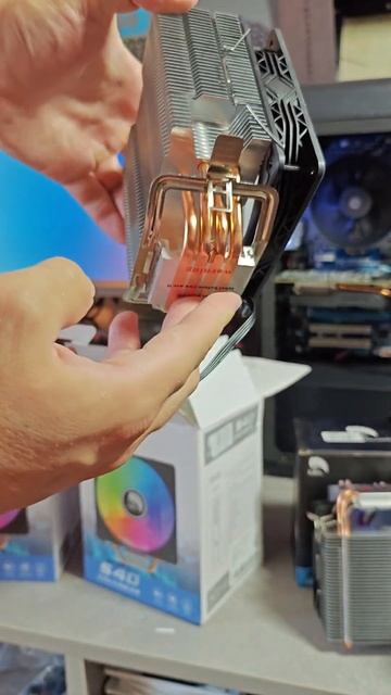 Башенный VS Горизонтальный кулер за 500 рублей #сборкапк смотреть онлайн