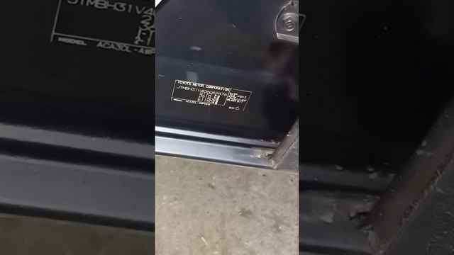 Где находится номер кузова на Toyota Rav 4. #automobile #ремонт смотреть онлайн