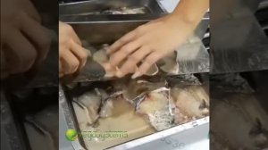 Как резать рыбу?