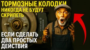Что сделать чтобы колодки перестали скрипеть!