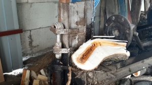 Дровокол гидравлический . От электродвигателя  220в.