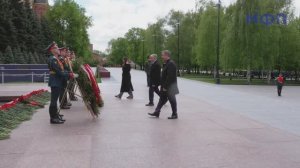 Профсоюзный актив почтил память воинов, погибших в Великой Отечественной войне