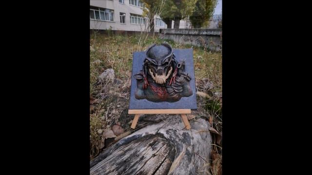 Барельеф Хищник Берсеркер Bas-relief Predator Berserker смотреть онлайн