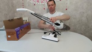 Распаковка — Вертикальный пылесос Kitfort KT-510