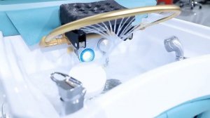 Кушетка СПА для волос с массажем спины автоматический