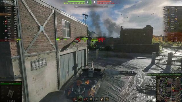 Бой на Rhm.-B. WT МИР ТАНКОВ смотреть онлайн