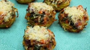 Хрустящие картофельные маффины