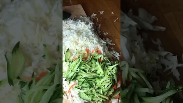 СУПЕР салат за 5 минут. Терка Benriner смотреть онлайн