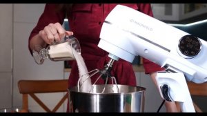 Видеообзор на Миксер планетарный MAUNFELD MF 423