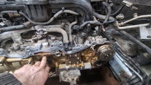 Синдром Субариста: Замена Цепи ГРМ FB25 Subaru Forester SHj