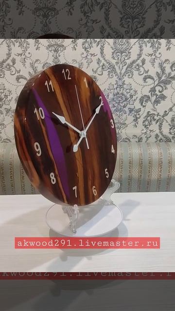 Настенные часы из дерева смотреть онлайн