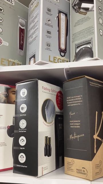 Професійні машинки для стрижки Moser та Wahl смотреть онлайн