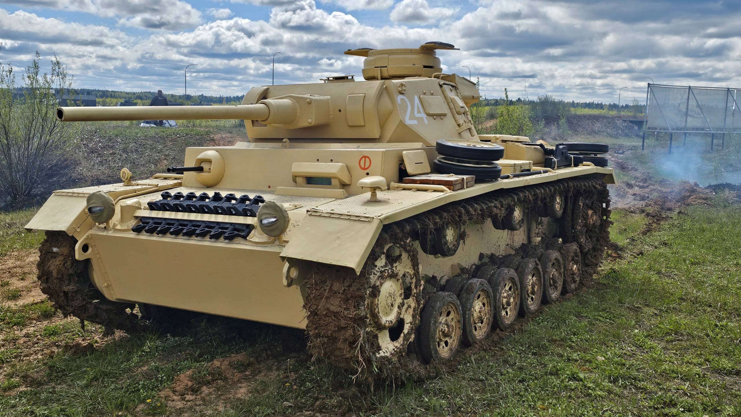 Немецкий танк Pz.Kpfw.III Ausf.J, парк "Патриот", 10 мая 2025