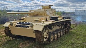 Немецкий танк Pz.Kpfw.III Ausf.J, парк "Патриот", 10 мая 2025