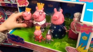 Диана и Ева в гостях у СВИНКА ПЕППА Peppa Pig toys