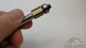 Фреза  кромочная обгонная с усилением (нижн. подшипник) для ручного фрезера Z=3