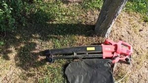 Wortex BV1325 Воздуходувка-пылесос для листвы и не только!